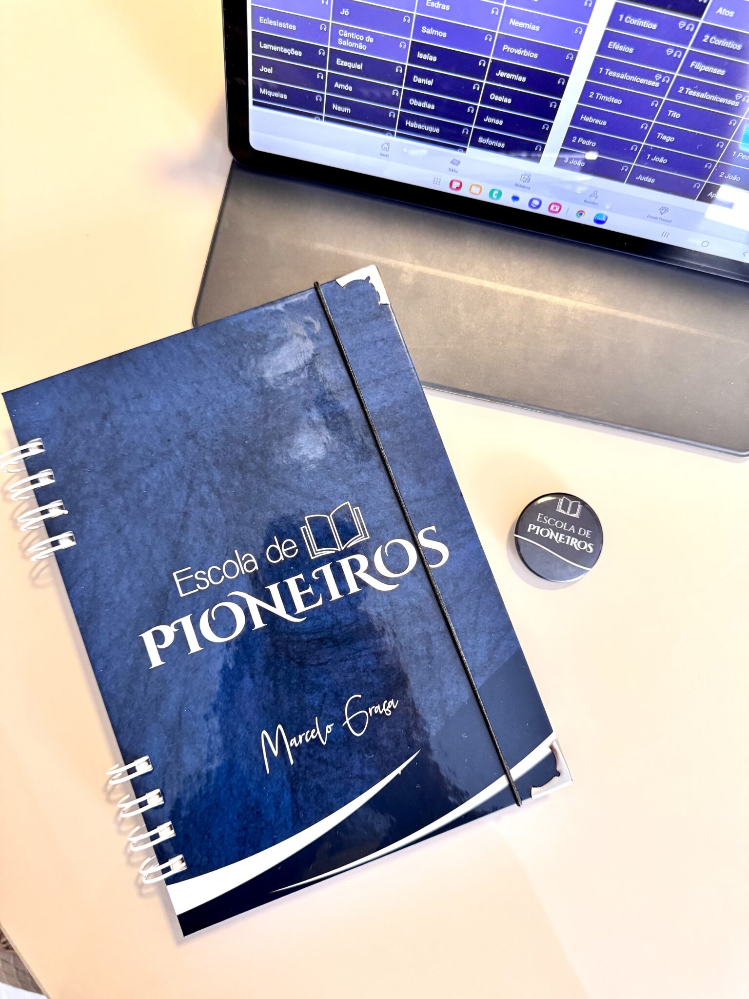 Caderno de Escola para Pioneiros 2025 Masculino – AP PERSONALIZADOS