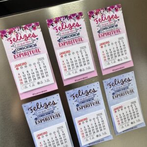 Calendário de Geladeira