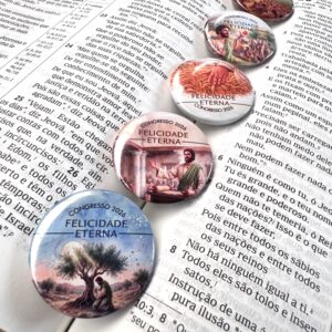 Buttons congresso 2026 - Felicidade Eterna