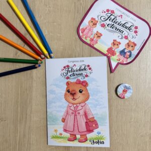 Livreto infantil de atividades para o congresso 2026