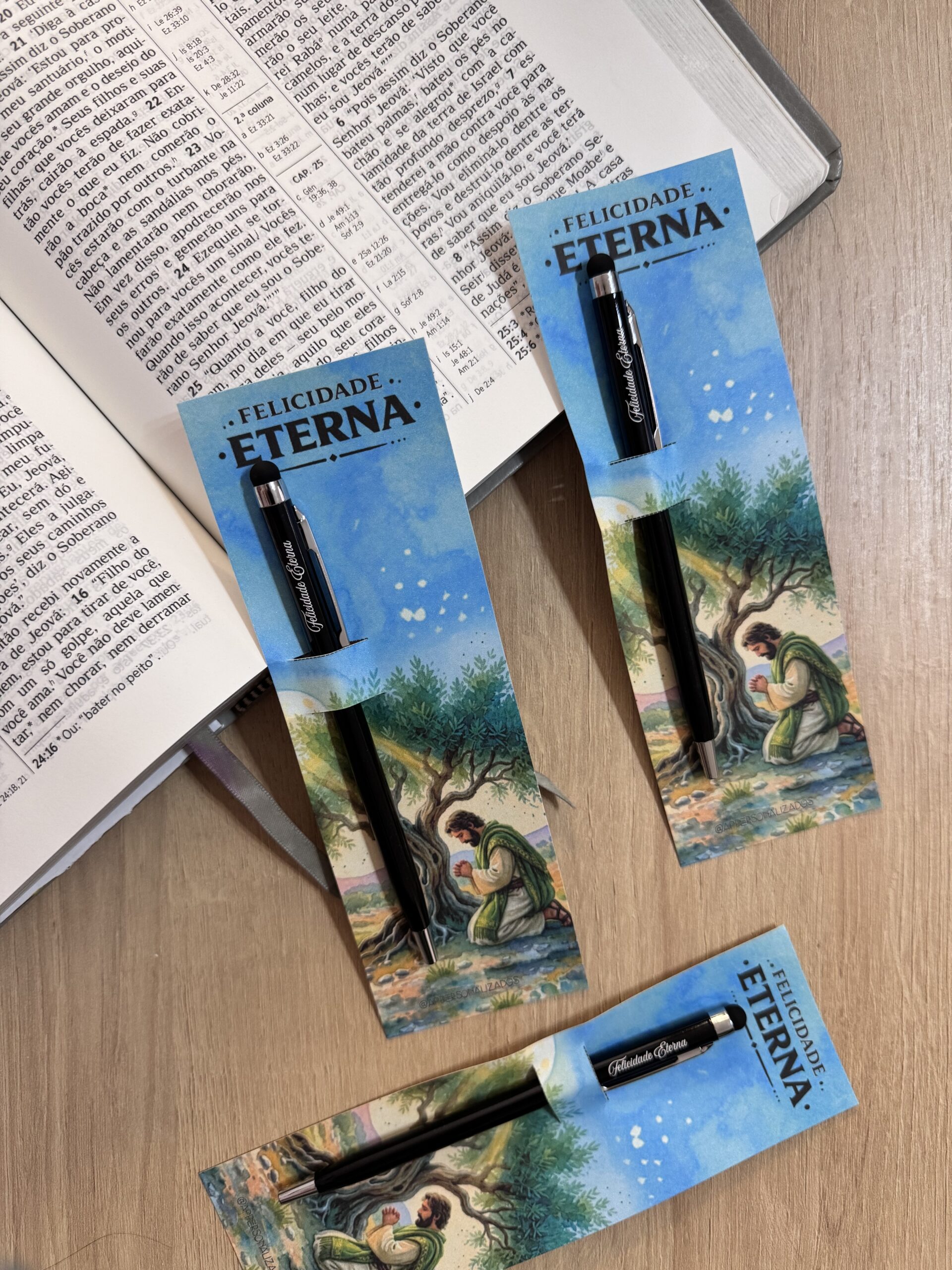 Caneta Slin Congresso FELICIDADE ETERNA - Imagem 2