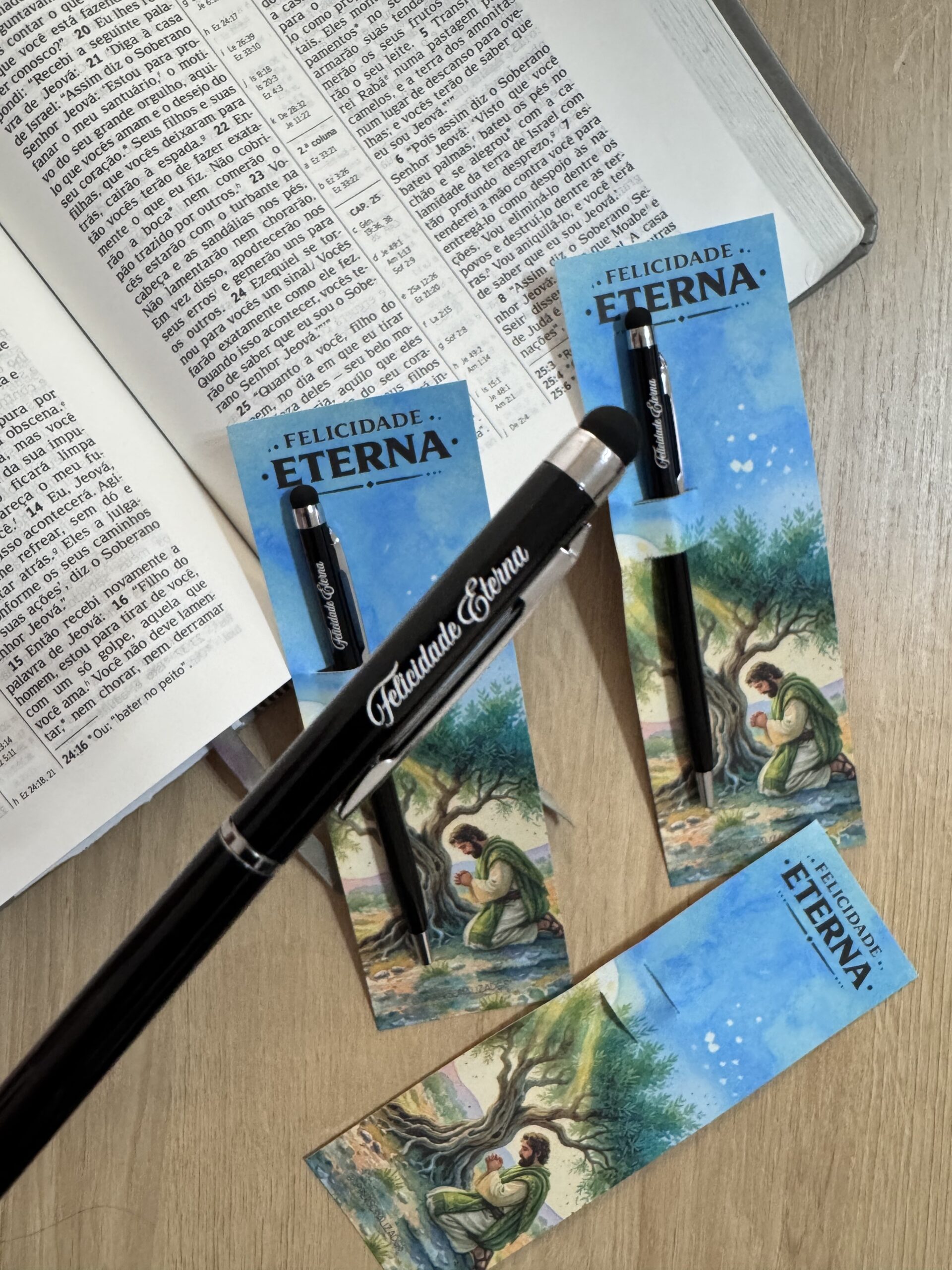 Caneta Slin Congresso FELICIDADE ETERNA - Imagem 5