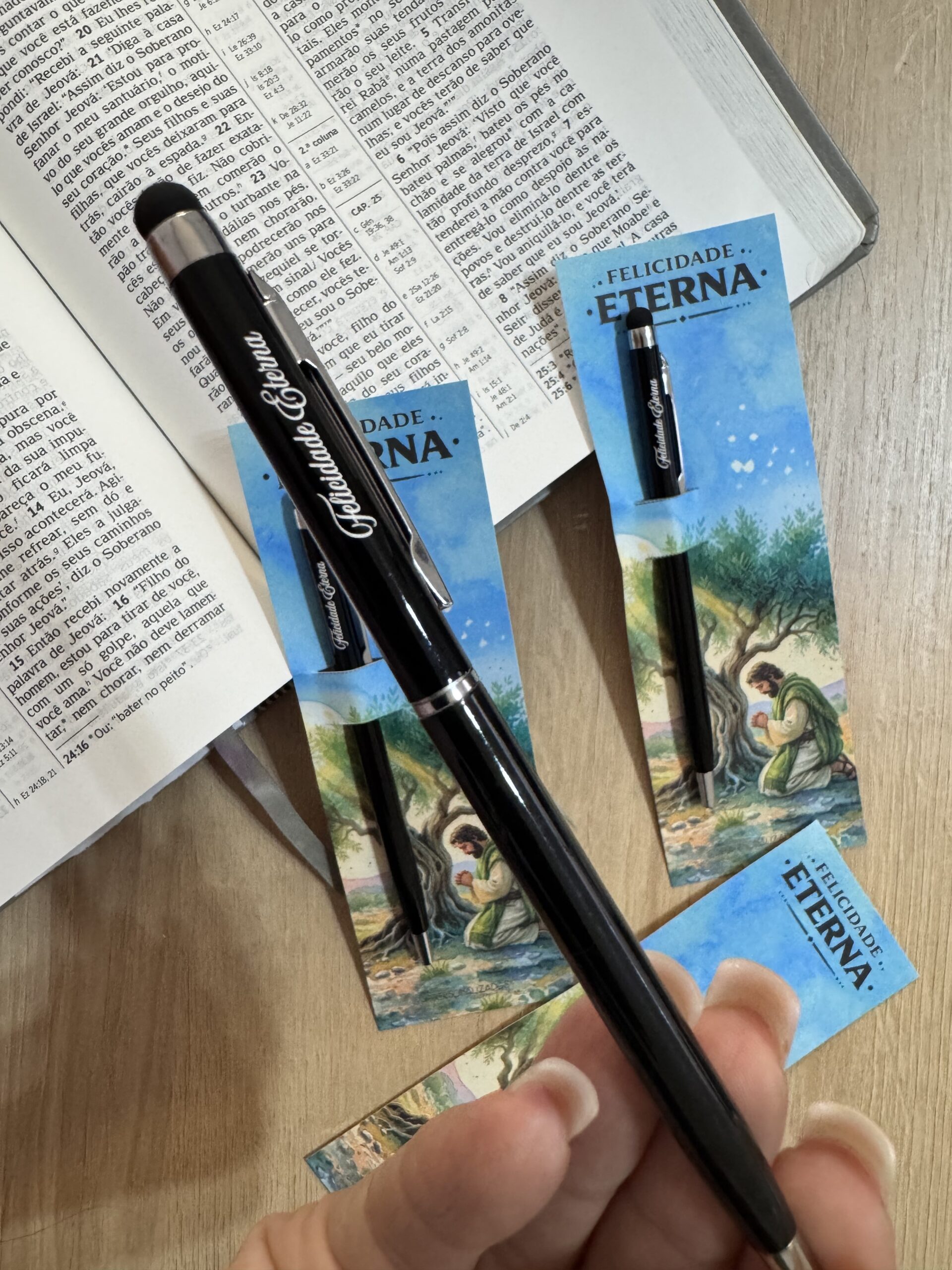 Caneta Slin Congresso FELICIDADE ETERNA - Imagem 6