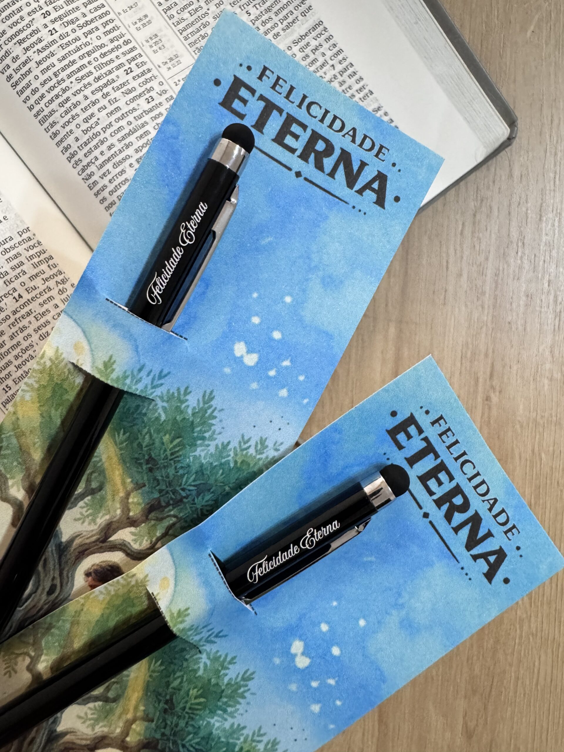 Caneta Slin Congresso FELICIDADE ETERNA - Imagem 9