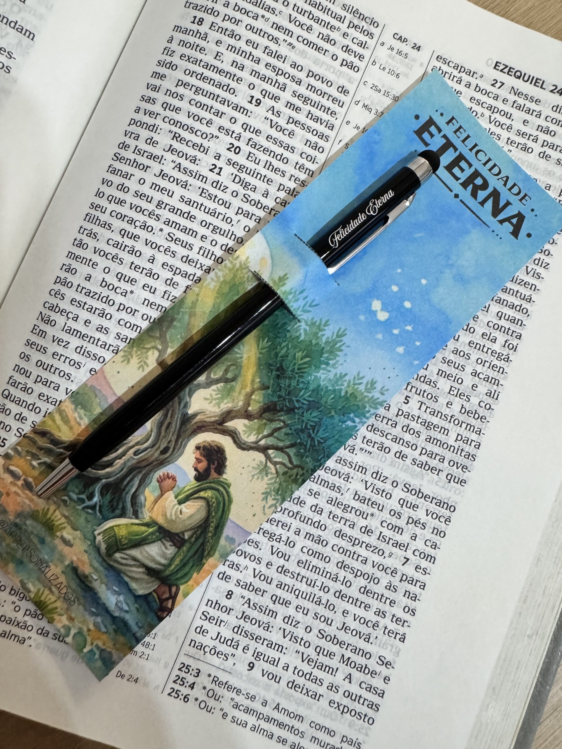 Caneta Slin Congresso FELICIDADE ETERNA - Imagem 11