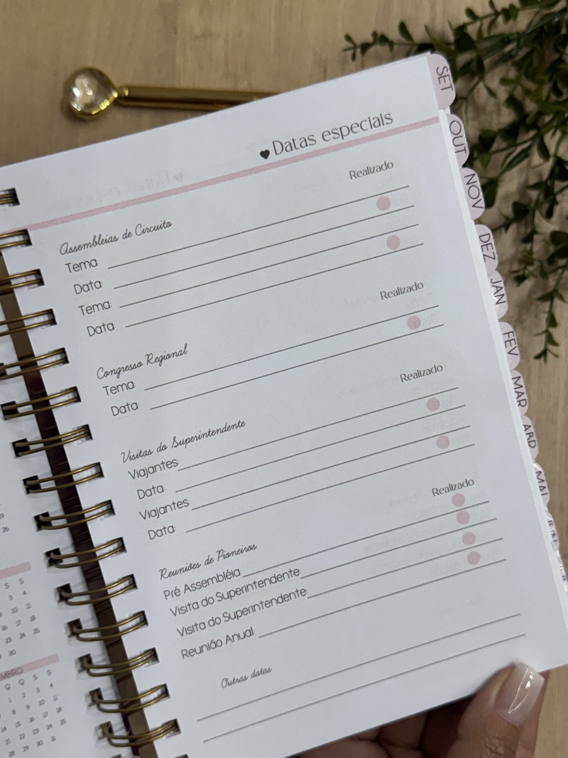 Best Planner Teocrático Permanente 2026-2027 - Imagem 20